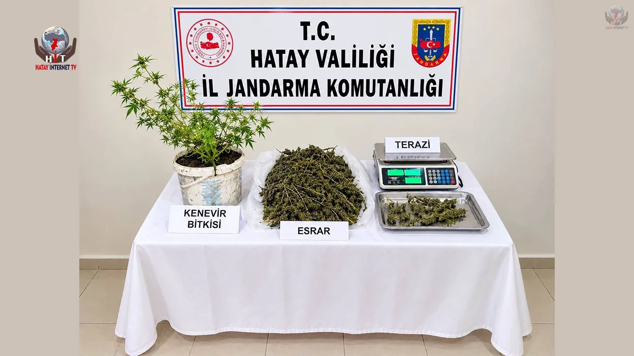 Kumlu'da uyuşturucu operasyonu: 1 tutukluma
