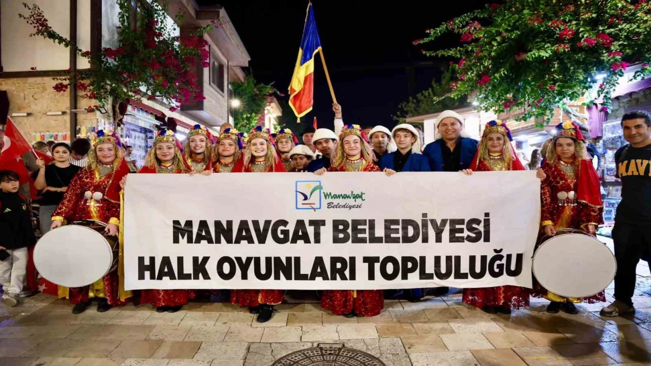 Manavgatta 10. Uluslararası Halk Dansları Festivali başladı