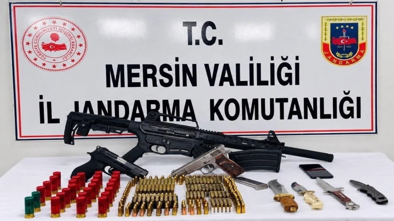 Mersinde silah kaçakçılığı operasyonu: 1 tutuklama