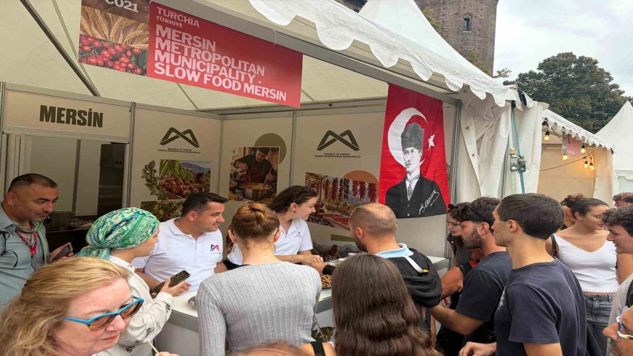 Mersinin yöresel lezzetleri İtalyada tanıtıldı