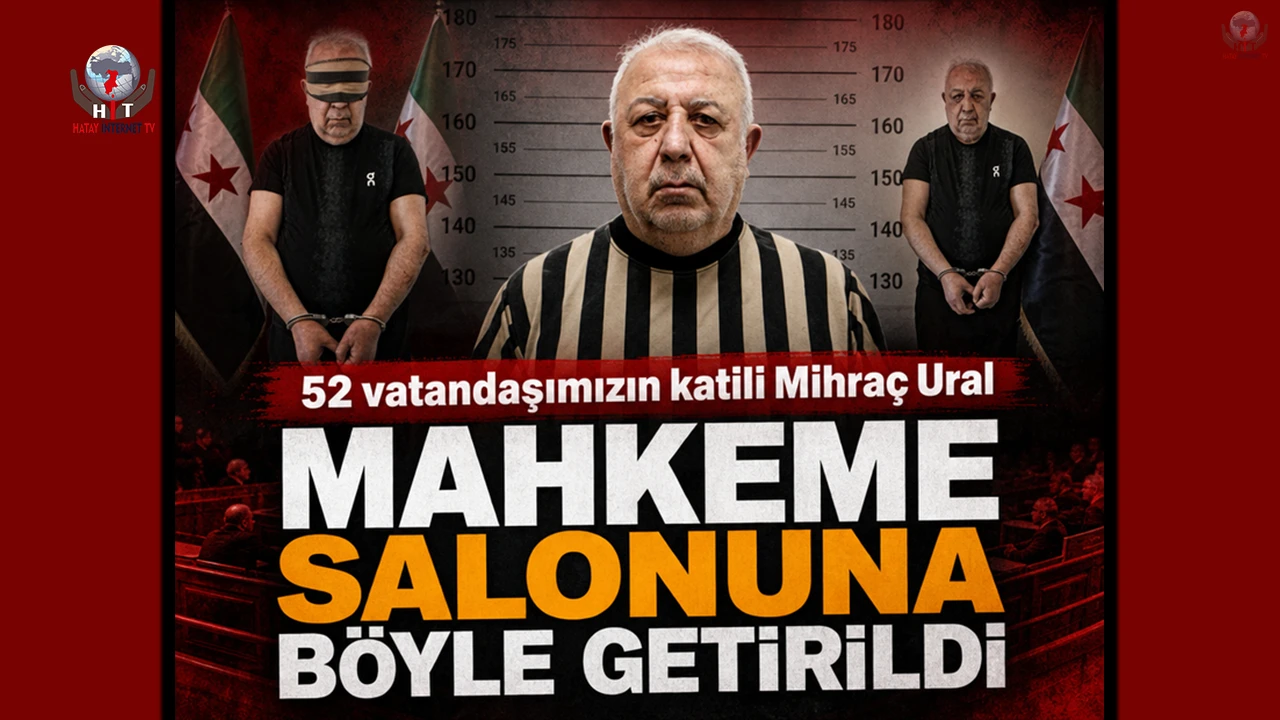 Mihraç Ural, mahkeme salonuna böyle getirildi