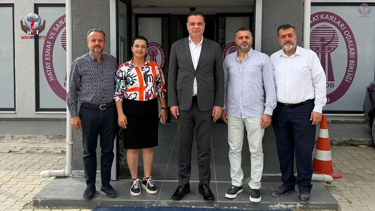MOBİLYA İŞLETME SAHİPLERİNDEN BAŞKAN YILMAZ'A ZİYARET