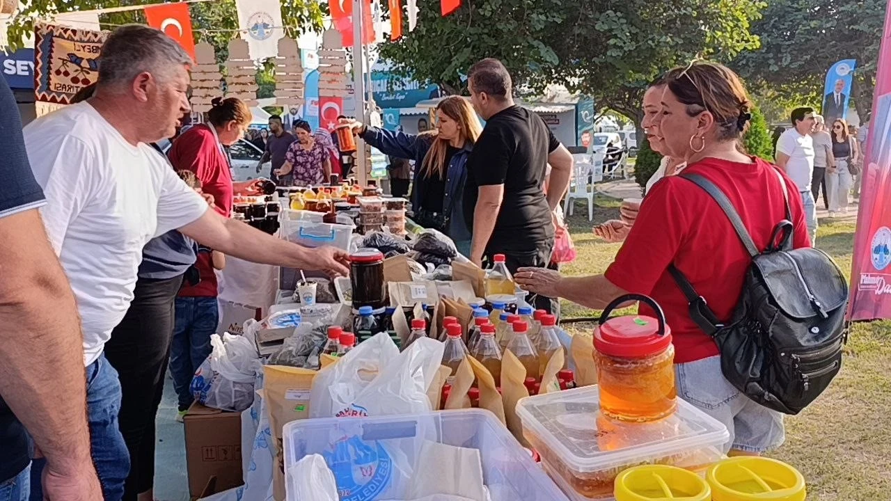 Saimbeylinin doğal lezzetleri festivalde ilgi gördü