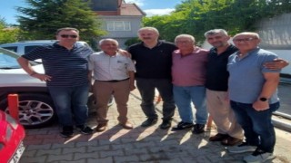 38 Yıl önce birlikte askerlik yapan tertipler Kütahyada buluştu