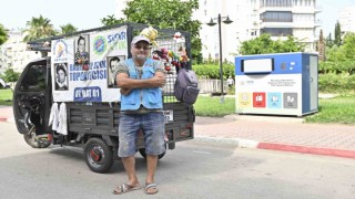 Akıllı konteynerlere bir ayda 350 kilo atık atıldı