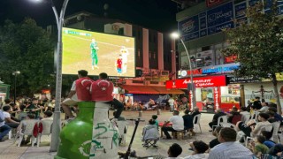 Akyazı milli maç heyecanını dev ekranda izleyecek