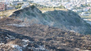 Antakya’da otluk alanda çıkan yangın büyümeden söndürüldü