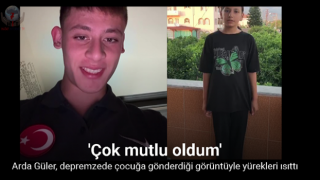 Arda Güler, depremzede çocuğa gönderdiği görüntüyle yürekleri ısıttı