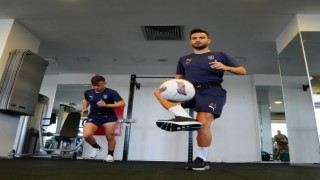 Başakşehirde yeni sezon çalışmaları devam ediyor