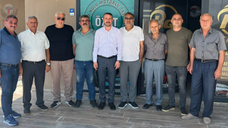 BAŞKAN GÖYCE’YE ZİYARETÇİ AKINI SÜRÜYOR