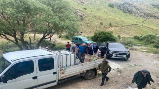 Bayburtta 10 bin yavru alabalık akarsuya salındı