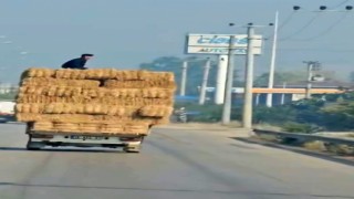 Bursada tehlikeli yolculuk kamerada