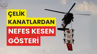 Çelik kanatlardan İskenderun körfezinde mest eden gösteri