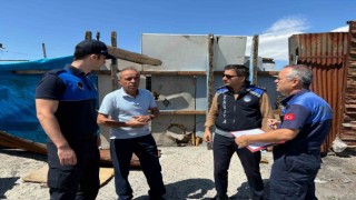 Çorumda hurdacıların taşınma işlemleri sürüyor