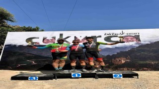 Dağ bisikleti yarışlarında şampiyon Ümraniye