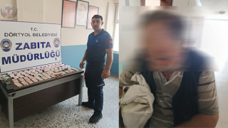 Dilencinin üzerinden 5 bin TL para çıktı