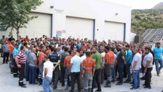 Elazığda Eti Krom işçilerinin eylemi devam ediyor