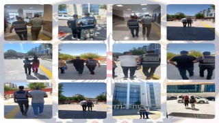 Elazığda haklarında kesinleşmiş hapis cezası bulunan 24 kişi yakalandı