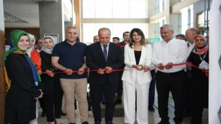 Elazığda hasta ve yakınlarının katkısı ile el işi ve resim sergisi açıldı