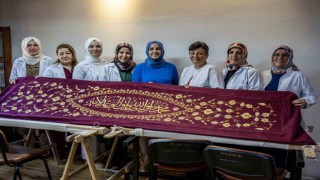 Eskiyen puşideler Tokatta yeniden ilmek ilmek işleniyor