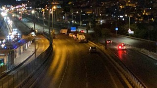 Haliç Köprüsünde asfalt yenileme çalışması: Ankara istikameti trafiğe kapatıldı
