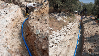 HATSU DEFNE ÇARDAKLI’DA ESKİ ŞEBEKELERİ YENİLEDİ