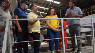 HBB SANAYİ TESİSLERİNİ DENETLEDİ