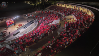 HBB TARİHİ MAÇI DEV EKRANDA İZLETTİ