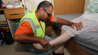 HBB’NİN EVDE FİZYOTERAPİ HİZMETİ SÜRÜYOR