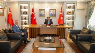 IŞIKGÖR'DEN VALİ MASATLI'YA VEDA ZİYARETİ