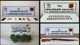 Jandarmadan 4 ilçede uyuşturucu operasyonu
