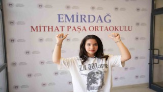 Kaymakam Bilici, LGS şampiyonunu tebrik etti