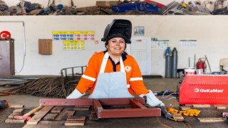 Kaynakçı Sevgi usta hikayesiyle kadınlara örnek oluyor