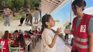 Kızılay Hatay’da yetim çocukları sevindirdi