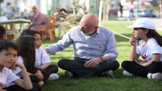 Kocasinanın estetik görünümlü parkları görsel şölen sunuyor