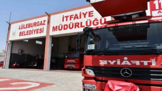 Lüleburgaz itfaiyesinden 6 ayda 207 yangına müdahale