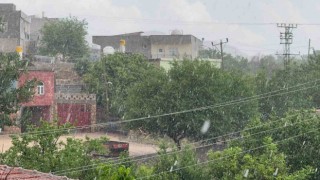 Mardin yaz ayında kışı yaşadı