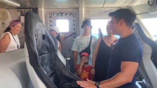 Marmariste 1 Temmuz Denizcilik Bayramında askeri gemiler ziyarete açıldı