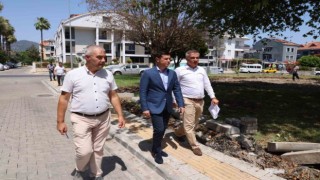 Marmariste eskiyen parklar revize ediliyor