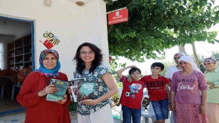 Menteşe Dağpınar kütüphanesine 482 kitap bağışlandı