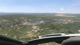 Menteşe Yerkesik Mahallesindeki yangını kontrol altına alındı