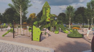 Millet bahçesinde çocuk oyun alanı sil baştan