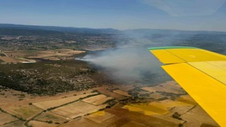 Muğlanın Menteşe İlçesinde orman yangını