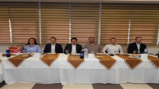 Samandağda Başsavcı Gülderen için veda yemeği düzenlendi