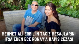 Taciz mesajlarını ifşa eden Ece Ronay'a hapis cezası