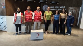 TÜRK KIZILAYI ANTAKYA ŞUBESİ'NDEN SESSİZ ETKİNLİK