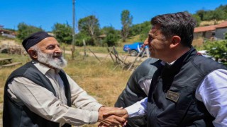 Vali Aygölden köy halkına müjdeli haber