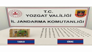 Yozgatta papirüs kağıdı ve 124 sikke ele geçirildi