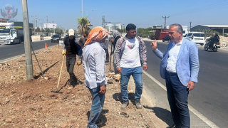 BAŞKAN ÇELİK ÇALIŞIYOR KIRIKHAN GÜZELLEŞİYOR