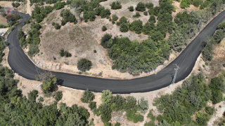 BELEN TRAFİĞİNİ RAHATLACAK YOL TAMAMLANIYOR